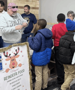 Reindeer food at last years event was popular and returns this year.