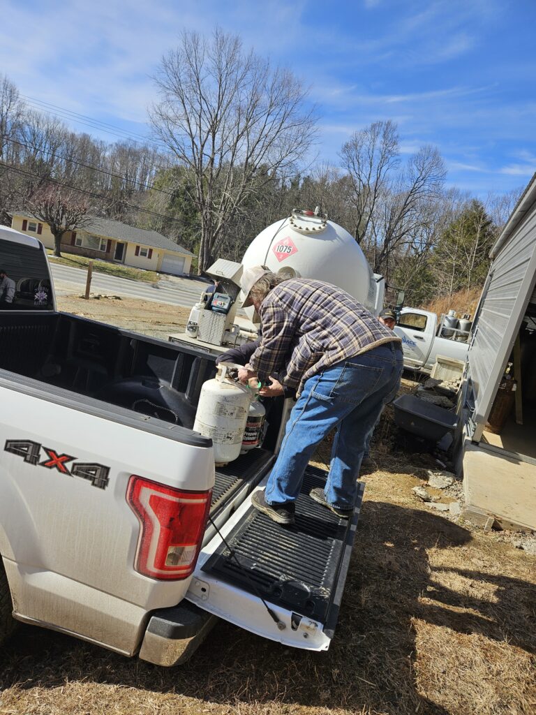 The Boone Club provided winter heating fuel for families impacted by the hurricane.