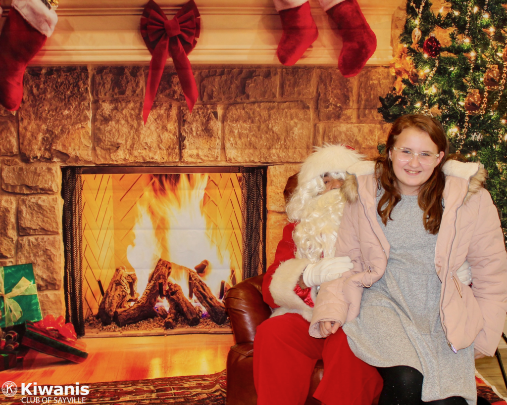 Family photos with Santa