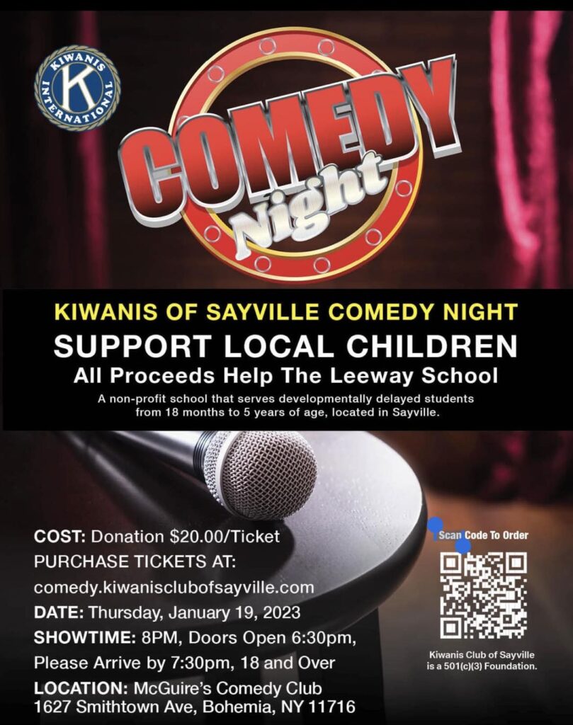 Kiwanis Comedy Night 20220119