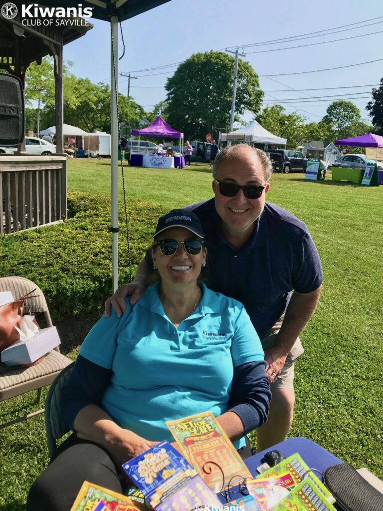 Elisa Rostkowski at the Sayville Farmers Market