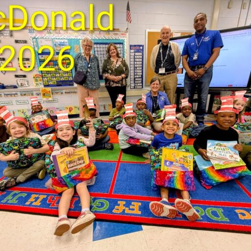 Mcdonald road elementary book distribution 2026