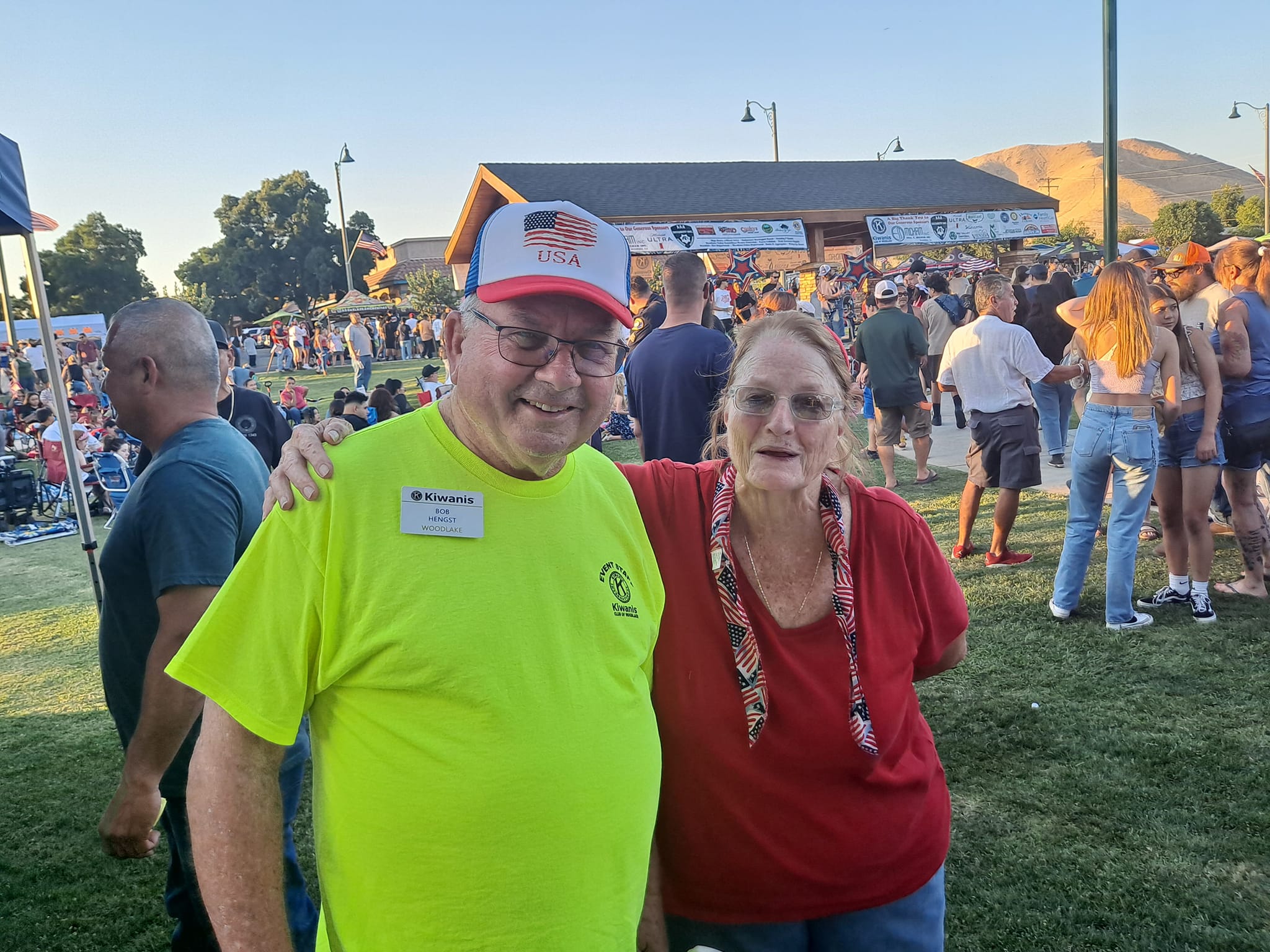 Bob Hengst and Linda LaFleur at the July 3rd Blast 2023