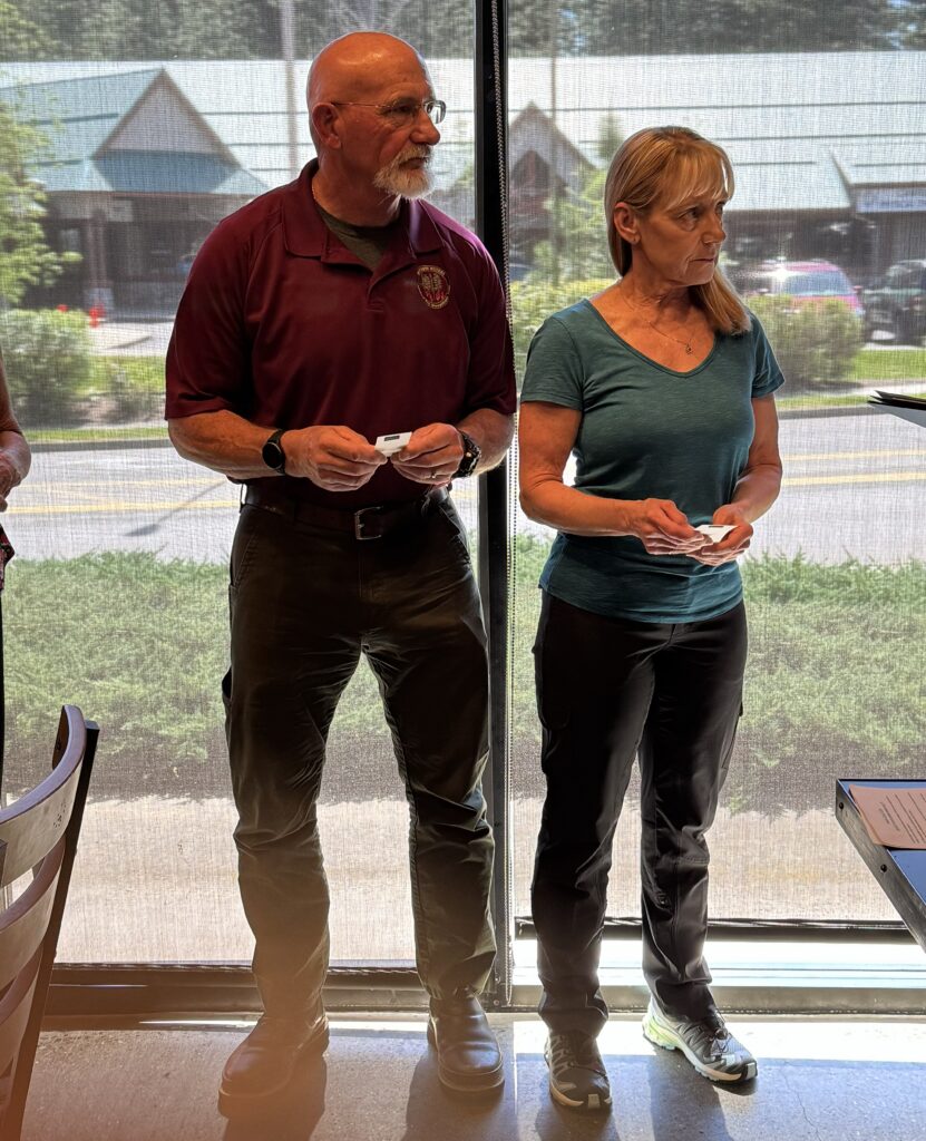 Welcome to the Kiwanis Club of Coeur d'Alene to our two newest members - Brad Wagner and Mary Bren