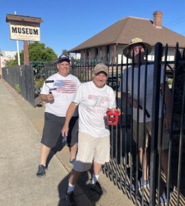 Painting the fence