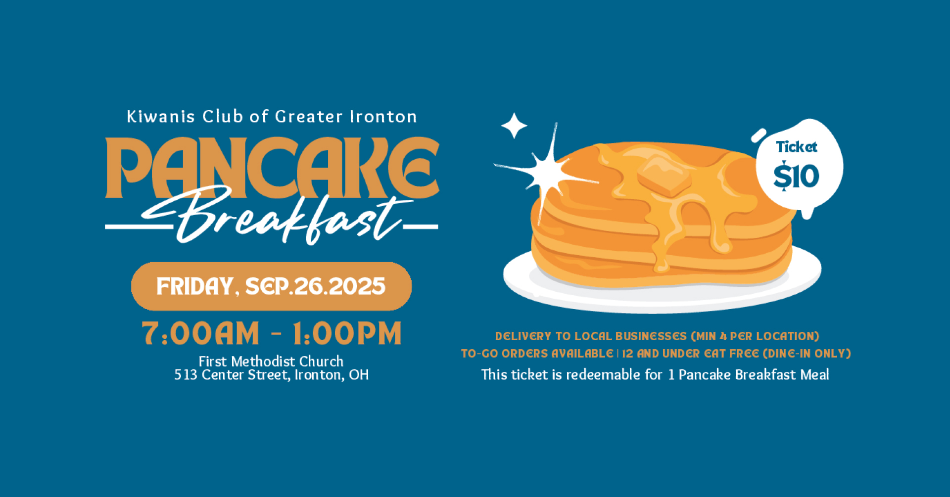 Pancake Breakfast 2025 feature image
