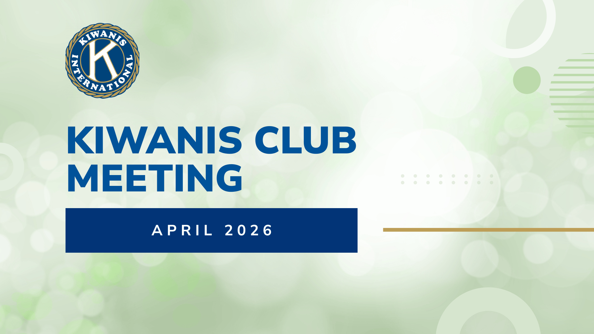 April 2026 Meeting Recap