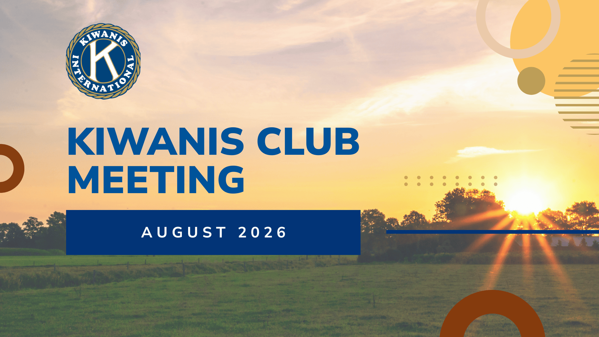 August 2026 Meeting Recap