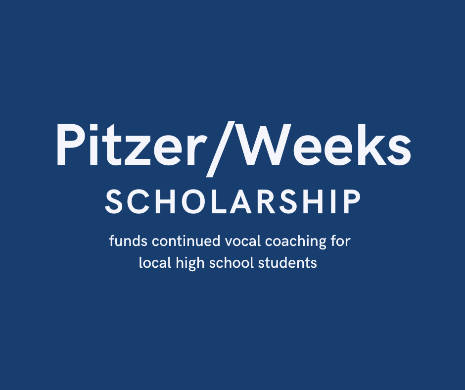 Pitzer Weeks scholarship