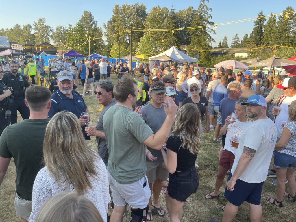lake stevens kiwanis 2024 beer garden
