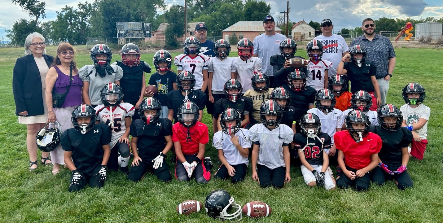Hoehne Farmers Little League Grade 2-4 Football Team