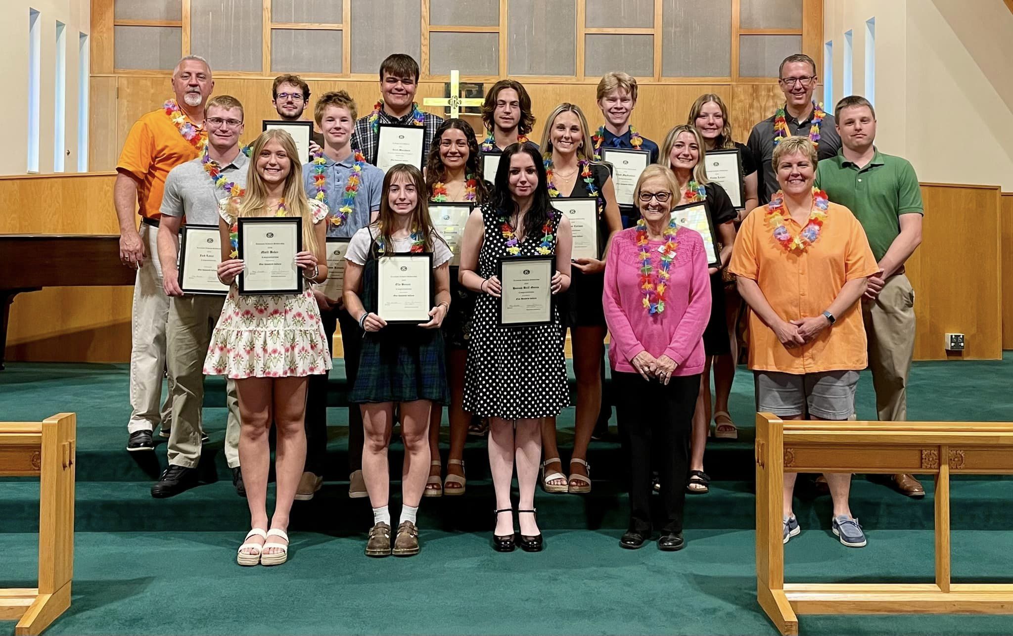 2024 Kiwanis Club of Tecumseh Scholarship recipients