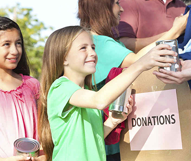 Kiwanians donate time & resources to the community.