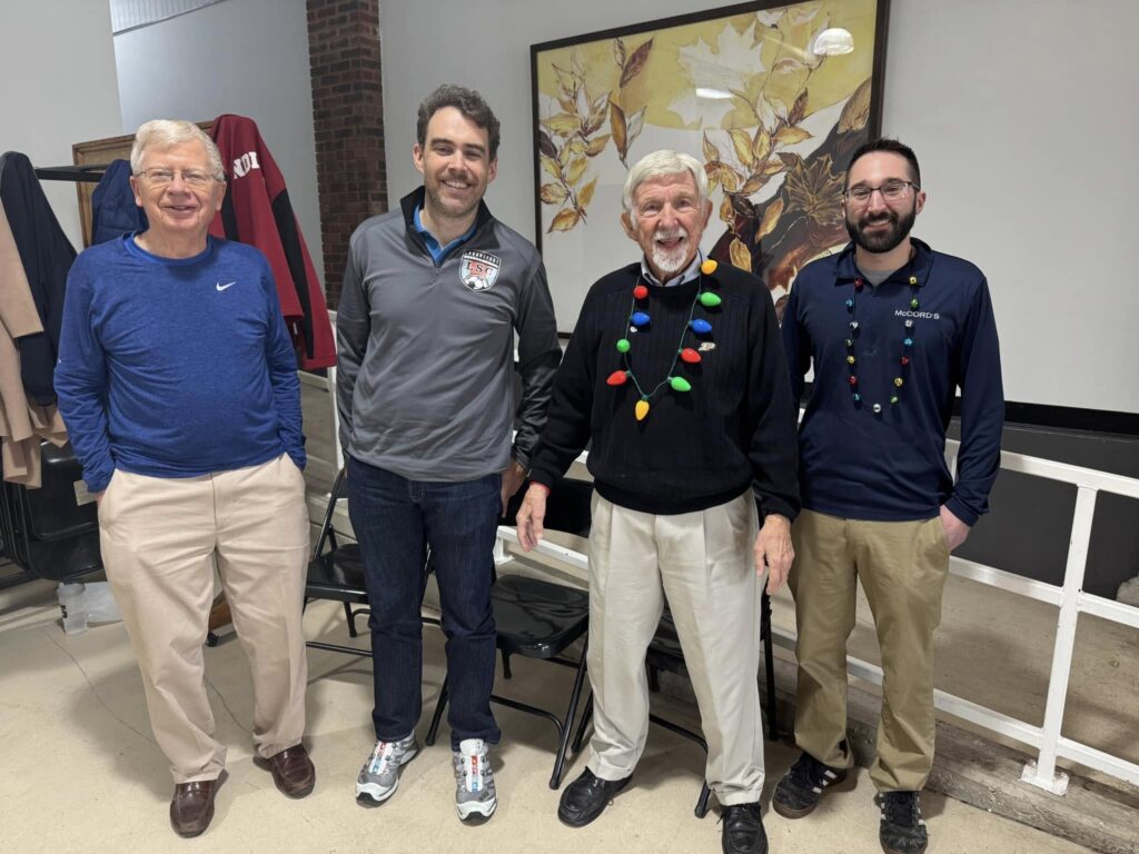 Kiwanians hold a special holiday celebration at Riverside park for underserved children each year.