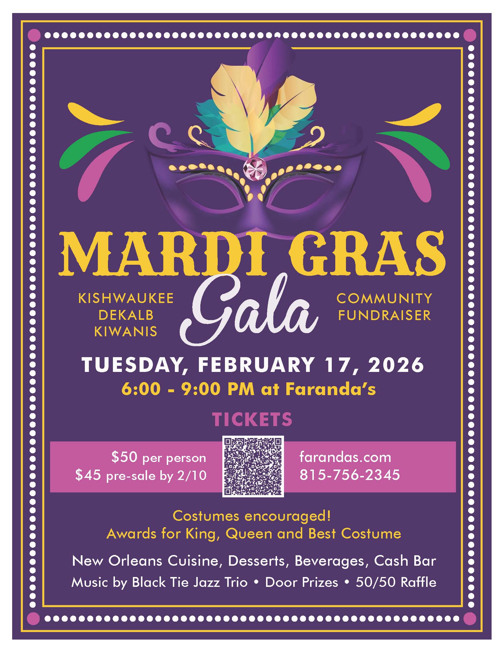 2026 Mardi Gras Flyer