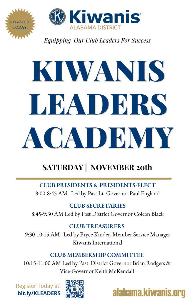 Kiwanis Leaders Academy
