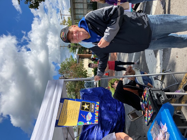 2022 Gahanna Kiwanis Booth at Mill Street Market