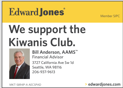 Bill Anderson, Edward Jones, has contributed for many years in 2024 he has reached the GOLD LEVEL1