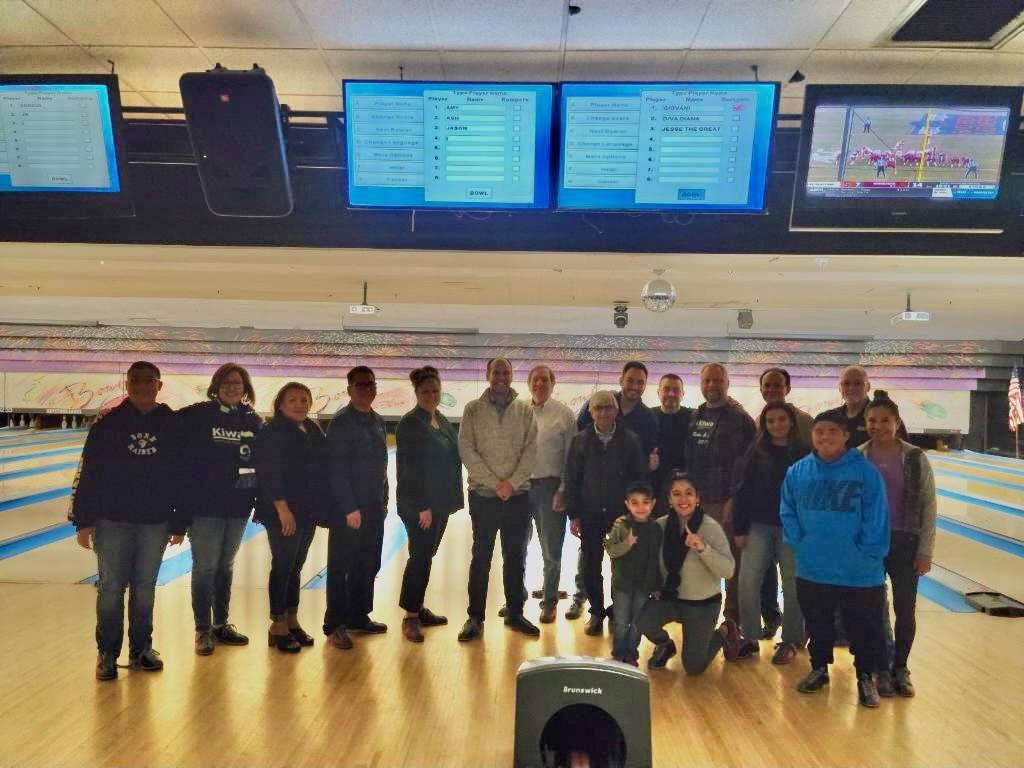 Kiwanis bowling party