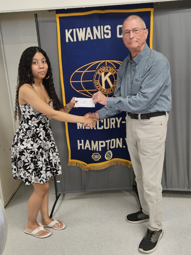 Our 2025 $5,000 scholarship winner is Julia Diggs from Kecoughtan High School.  